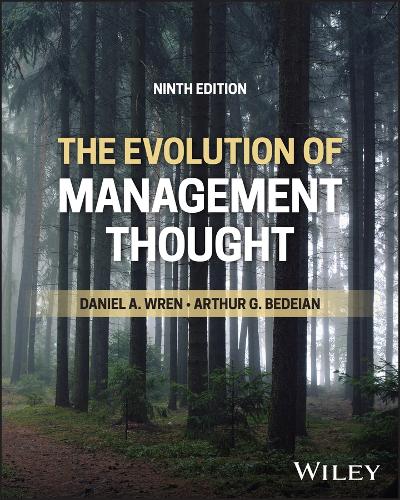 Паперова книга «The Evolution of Management Thought», авторів Артур Г. Бедейан, Деніел А. Рен - фото №1