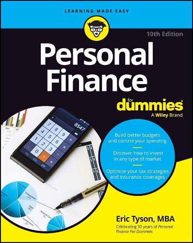 Паперова книга «Personal Finance For Dummies», автор Ерік Тайсон - фото №1