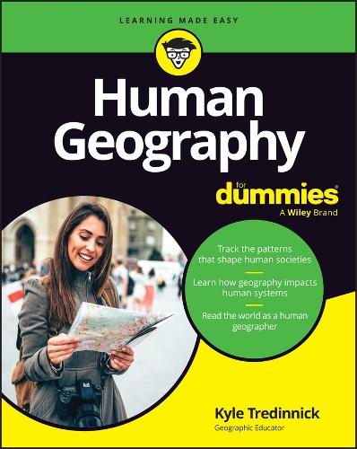 Паперова книга «Human Geography For Dummies», автор Кайл Тредіннік - фото №1
