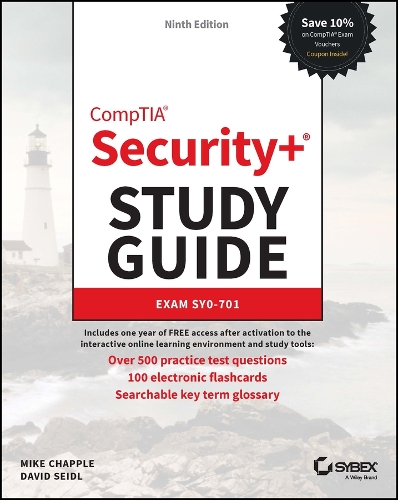 [object Object] «CompTIA Security+ Study Guide with over 500 Practice Test Questions: Exam SY0-701», авторов Дэвид Зайдль, Майк Чаппелл - фото №1