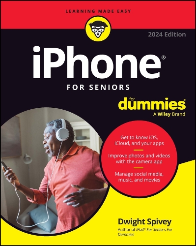 Бумажная книга «iPhone For Seniors For Dummies», автор Дуайт Спайви - фото №1