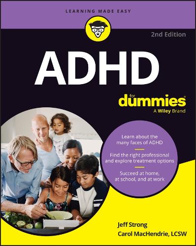 Паперова книга «ADHD For Dummies», авторів Керол Макендрі, Джефф Стронг - фото №1