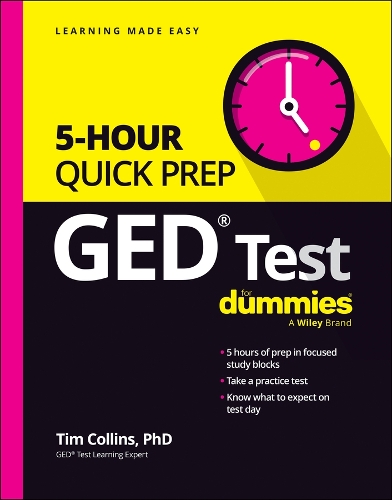 [object Object] «GED Test 5-Hour Quick Prep For Dummies», автор Тим Коллинз - фото №1