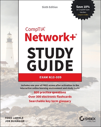 [object Object] «CompTIA Network+ Study Guide: Exam N10-009», авторів Джон Бугайяр, Тодд Лэммл - фото №1