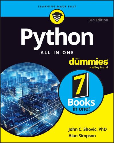 Бумажная книга «Python All-in-One For Dummies», автор Алан Симпсон - фото №1