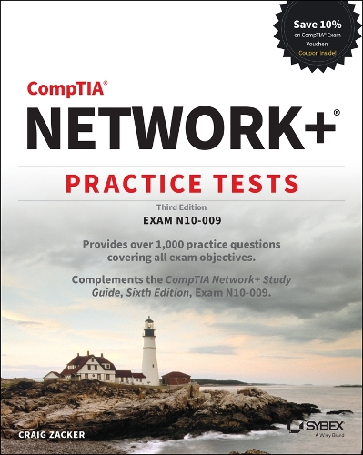 Паперова книга «CompTIA Network+ Practice Tests: Exam N10-009», автор Крейг Закер - фото №1