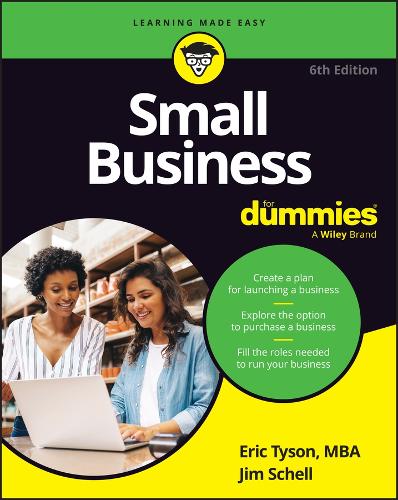 Бумажная книга «Small Business for Dummies», авторов Эрик Тайсон, Джим Шелл - фото №1