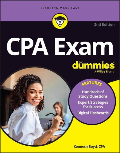 Паперова книга «CPA Exam For Dummies», автор Кеннет В. Бойд - фото №1