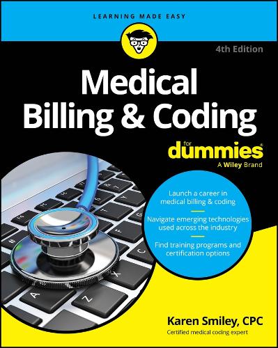 Паперова книга «Medical Billing & Coding For Dummies», автор Карен Смайлі - фото №1