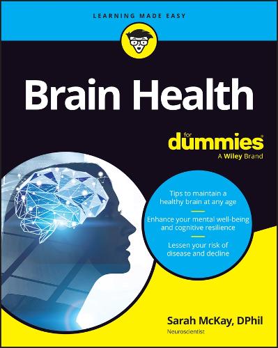 Паперова книга «Brain Health For Dummies», автор Сара Маккей - фото №1