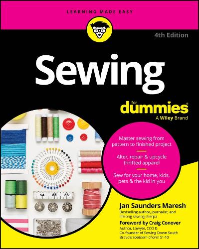 Бумажная книга «Sewing For Dummies», автор Ян Сондерс Мареш - фото №1