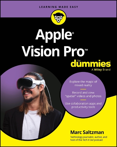 Паперова книга «Apple Vision Pro For Dummies», автор Марк Зальцман - фото №1