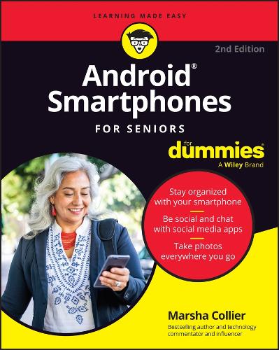 Бумажная книга «Android Smartphones For Seniors For Dummies», автор Марша Колльер - фото №1