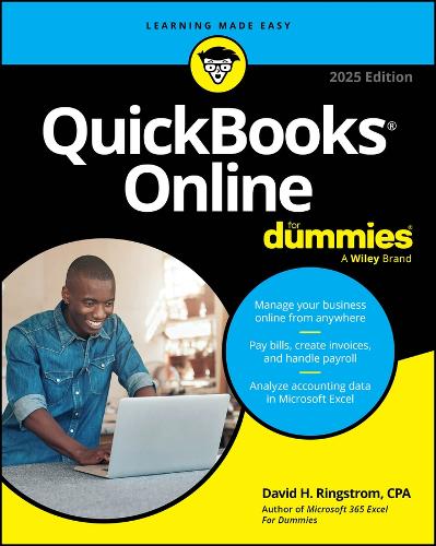 Бумажная книга «QuickBooks Online For Dummies, 2025 Edition», автор Дэвид Х. Рингстром - фото №1