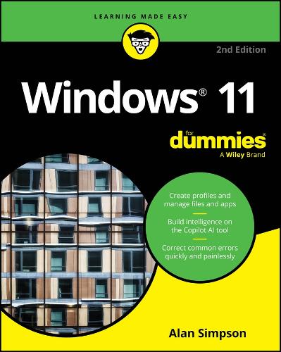 [object Object] «Windows 11 For Dummies, 2nd Edition», автор Алан Сімпсон - фото №1
