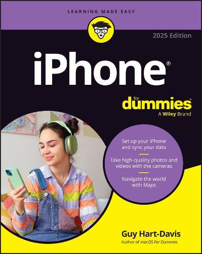 Паперова книга «iPhone For Dummies, 2025 Edition», автор Гай Харт-Девіс - фото №1