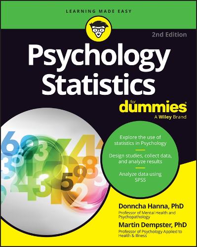 Паперова книга «Psychology Statistics For Dummies», авторів Донна Ганна, Мартін Демпстер - фото №1