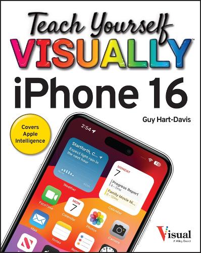 [object Object] «Teach Yourself VISUALLY iPhone 16», автор Гай Харт-Девіс - фото №1