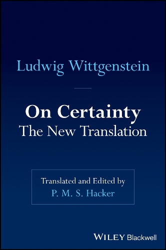 Бумажная книга «On Certainty: The New Translation», автор Людвиг Витгенштейн - фото №1