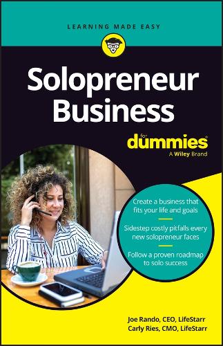 Бумажная книга «Solopreneur Business For Dummies», авторов Карли Рис, Джо Рандо - фото №1