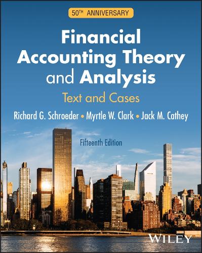 Паперова книга «Financial Accounting Theory and Analysis: Text and Cases, 50th Anniversary», авторів Джек М. Кеті, Міртл В. Кларк, Річард Г. Шредер - фото №1