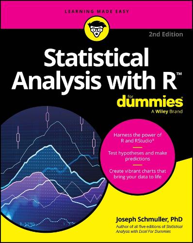 Паперова книга «Statistical Analysis with R For Dummies», автор Джозеф Шмуллер - фото №1