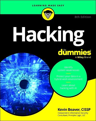 Паперова книга «Hacking For Dummies», автор Кевін Бівер - фото №1