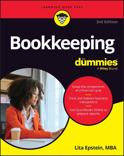 Паперова книга «Bookkeeping For Dummies», автор Літа Епштейн - фото №1