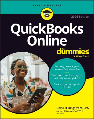 Паперова книга «QuickBooks Online For Dummies, 2026 Edition», автор Девід Г. Рінгстром - фото №1