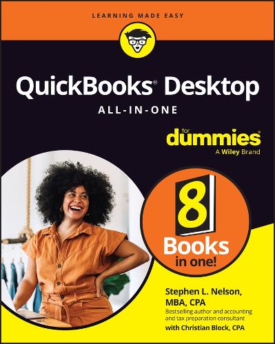 Паперова книга «QuickBooks Desktop All-In-One For Dummies», автор Стівен Л. Нельсон - фото №1