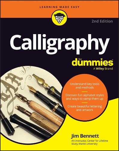 Паперова книга «Calligraphy For Dummies», автор Джим Беннетт - фото №1