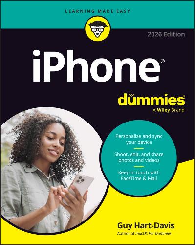 Паперова книга «iPhone For Dummies, 2026 Edition», автор Гай Харт-Девіс - фото №1