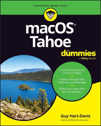 Паперова книга «macOS Tahoe For Dummies», автор Гай Харт-Девіс - фото №1