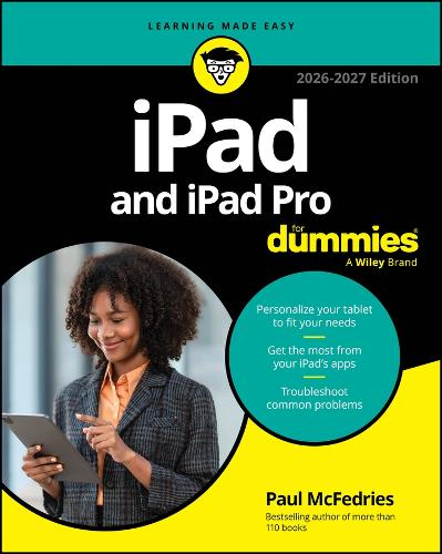 Паперова книга «iPad and iPad Pro For Dummies», автор Пол Макфедріс - фото №1
