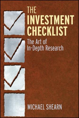 Паперова книга «The Investment Checklist: The Art of In-Depth Research», автор Майкл Шерн - фото №1