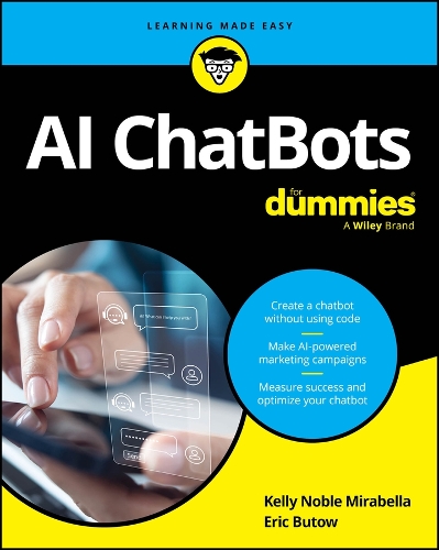Паперова книга «AI ChatBots For Dummies», авторів Ерік Бутов, Келлі Ноубл Мірабелла - фото №1