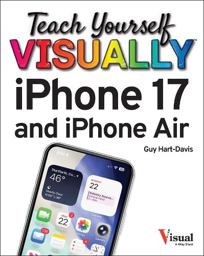 Бумажная книга «Teach Yourself VISUALLY iPhone 17 and iPhone Air», автор Гай Харт-Дэвис - фото №1