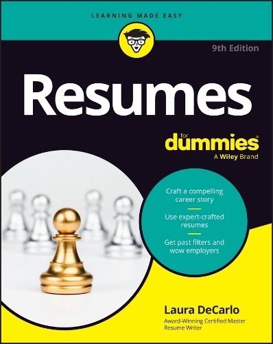 Paper book «Resumes For Dummies», author Laura DeCarlo - фото №1