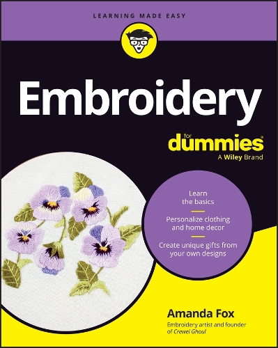 Паперова книга «Embroidery For Dummies», автор Аманда Фокс - фото №1