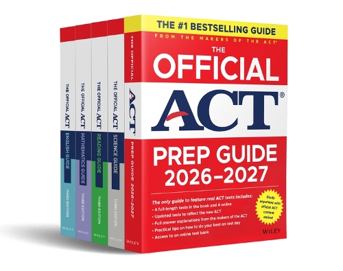 Паперова книга «The Official ACT Prep & Subject Guides 2026-2027 Complete Set», автор АСТ - фото №1