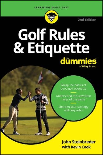 Бумажная книга «Golf Rules & Etiquette For Dummies», авторов Джон Стайнбредер, Кевин Кук - фото №1