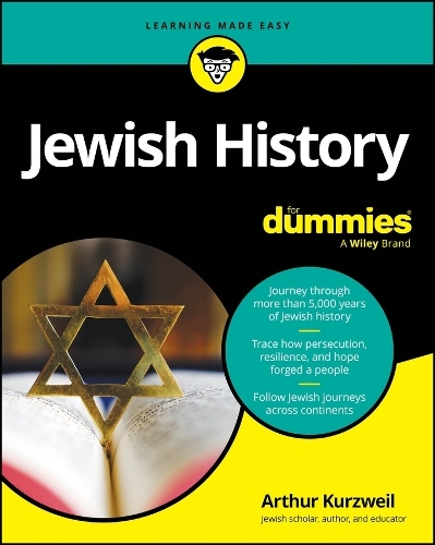 Паперова книга «Jewish History For Dummies», автор Артур Курцвейл - фото №1