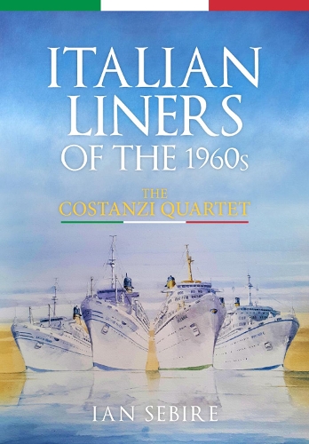 Бумажная книга «Italian Liners of the 1960s: The Costanzi Quartet», автор Ян Себир - фото №1
