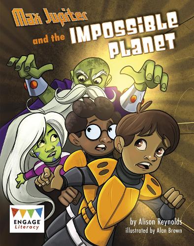 Паперова книга «Max Jupiter and the Impossible Planet», автор Елісон Рейнольдс - фото №1