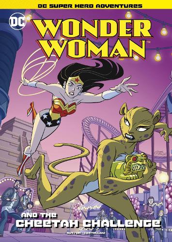 Бумажная книга «Wonder Woman and The Cheetah Challenge», автор Лори Саттон - фото №1