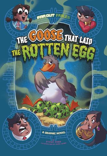 Паперова книга «The Goose that Laid the Rotten Egg: A Graphic Novel», автор Стів Фокс - фото №1