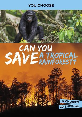 Паперова книга «Can You Save a Tropical Rainforest?: An Interactive Eco Adventure», автор Ерік Браун - фото №1