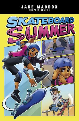 Бумажная книга «Skateboard Summer», автор Джейк Мэддокс - фото №1