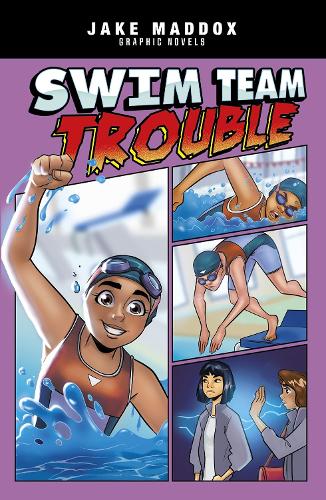 Паперова книга «Swimming Team Trouble», автор Джейк Меддокс - фото №1