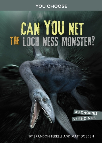 Паперова книга «Can You Net the Loch Ness Monster?: An Interactive Monster Hunt», авторів Брендон Террелл, Метт Доуден - фото №1